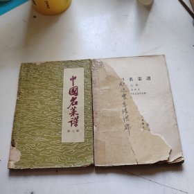 中国名菜谱 （第七、九辑）两册合售