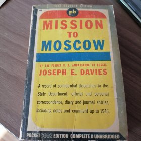 MISSION TO MOSCOW 80多年老书