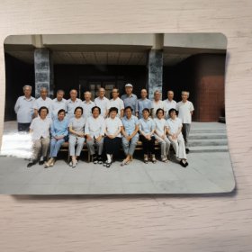 照片，北京农学院第一批退休老师合影