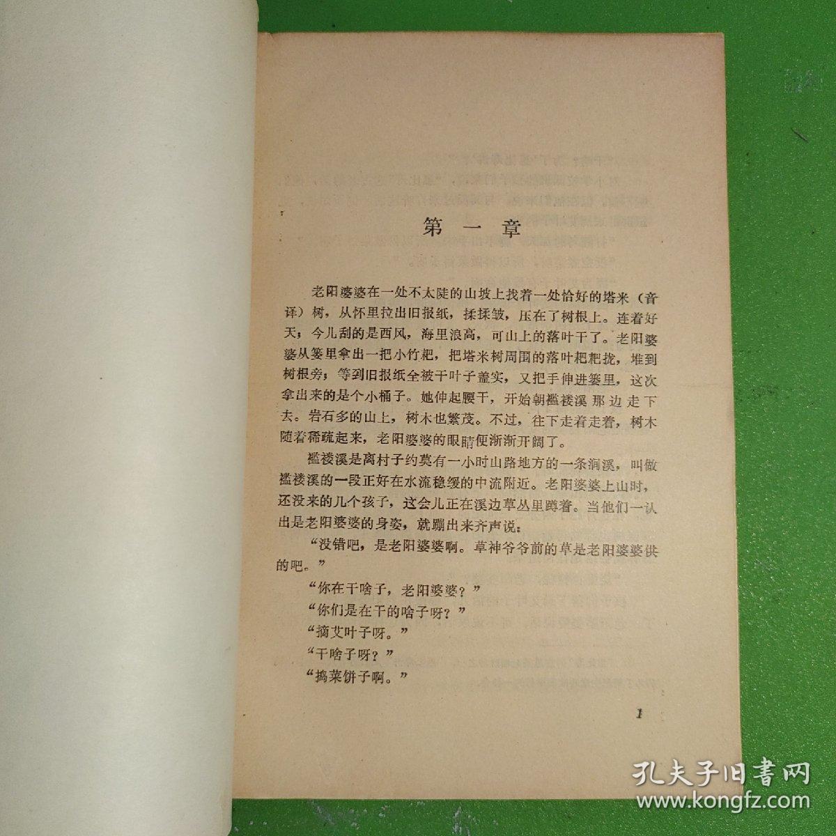 暗流-亚非拉文学丛书-有吉佐和子-中国文艺联合出版公司-1984年一版一印