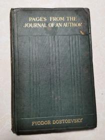 PAGES FROM THE JOURNAL OF AN AUTHOR