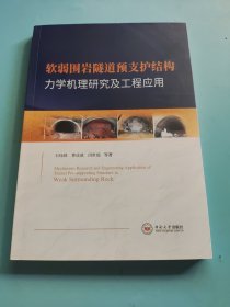 软弱围岩隧道预支护结构力学机理研究及工程应用