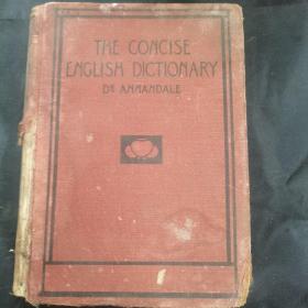 THE CONCISE ENGLISH DICTIONARY 精装