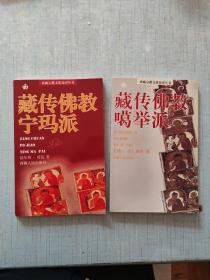 西藏宗教文化知识丛书：<<藏传佛教宁玛派>><<藏传佛教噶举派>>两本合售[C----60]