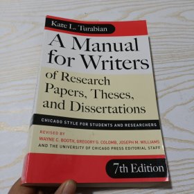 A Manual for Writers of Research Papers, Theses, and Dissertations