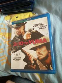 【游戏光盘区存放】欧美经典电影蓝光高清DVD，一碟，碟片新，3:10 to yuma 决斗犹马镇，罗素克劳克里斯蒂安贝尔罗根勒曼达拉斯罗伯特斯本福斯特彼得方达