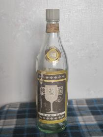 桂花酒酒瓶（80年代玻璃酒瓶）