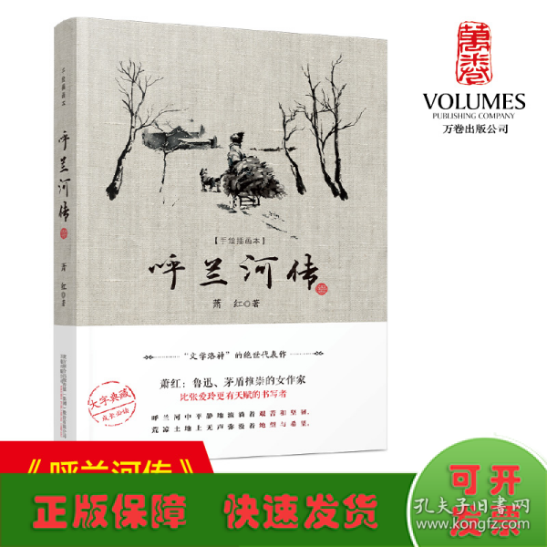 呼兰河传（“文学洛神”萧红绝世代表作，大字典藏版，成长必读，内含手绘插画，初版底本精心编校）