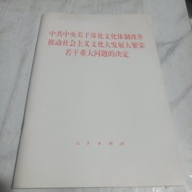 中共中央关于深化文化体制改革推动社会主义文化大发展大繁荣若干重大问题的决定/CT20