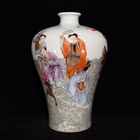 《精品放漏》雍正梅瓶——清代瓷器收藏