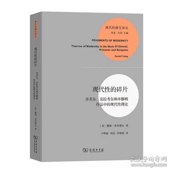 现代性的碎片：齐美尔、克拉考尔和本雅明作品中的现代性理论