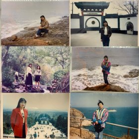 老相片 老照片 老彩色照片 老相册，一个美女的老照片 21张，199元包邮 单张15一张 满60包邮 S23