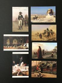 外国艺术设计美术油画作品现代明信片3