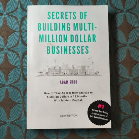 SECRETS OF BUILDING MULTI-MILLION DOLLAR BUSINESSES 建立数百万美元企业的秘诀