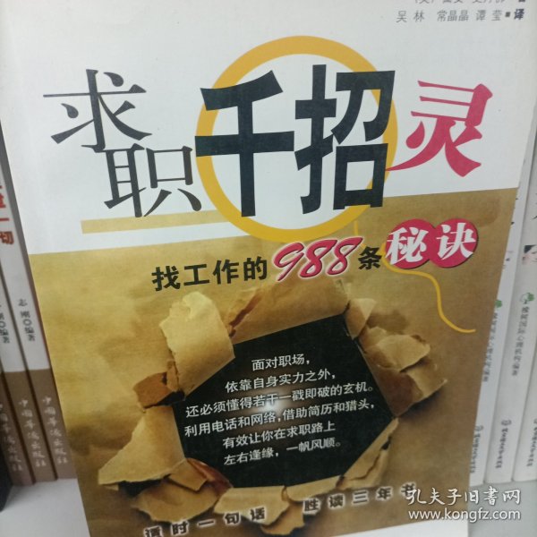 求职千招灵：找工作的988条秘诀