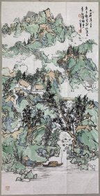 得自作者本人，终身保真 ——杨立军，笔名力钧，1964年生，北京市人,籍贯河北。毕业于北京首都师范大学，早年曾修业于北京画院高研班。现为国家一级美术师,中国美术家协会会员，艺术在场艺术家联合会主席，玲珑美术博物馆名誉馆长, 燕赵画院副院长，原创画院执行院长,北京凤凰岭助教班姜宝林先生助教。