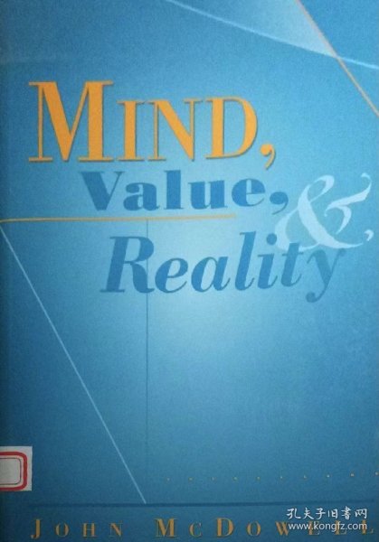 英文原版 Mind Value and Reality