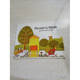 旧书Rosies Walk(母鸡萝丝去散步)9780020437505Pat Hutchins