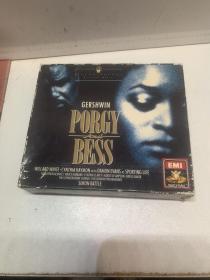 EMI 格什温 波奇和贝丝 Gershwin: Porgy and Bess 西蒙拉特指挥 3CD