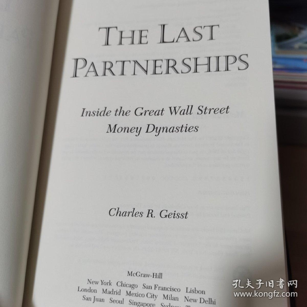 The Last Partnerships