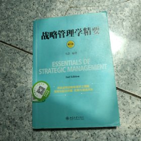战略管理学精要（第二版） 正版二手内页有点笔记