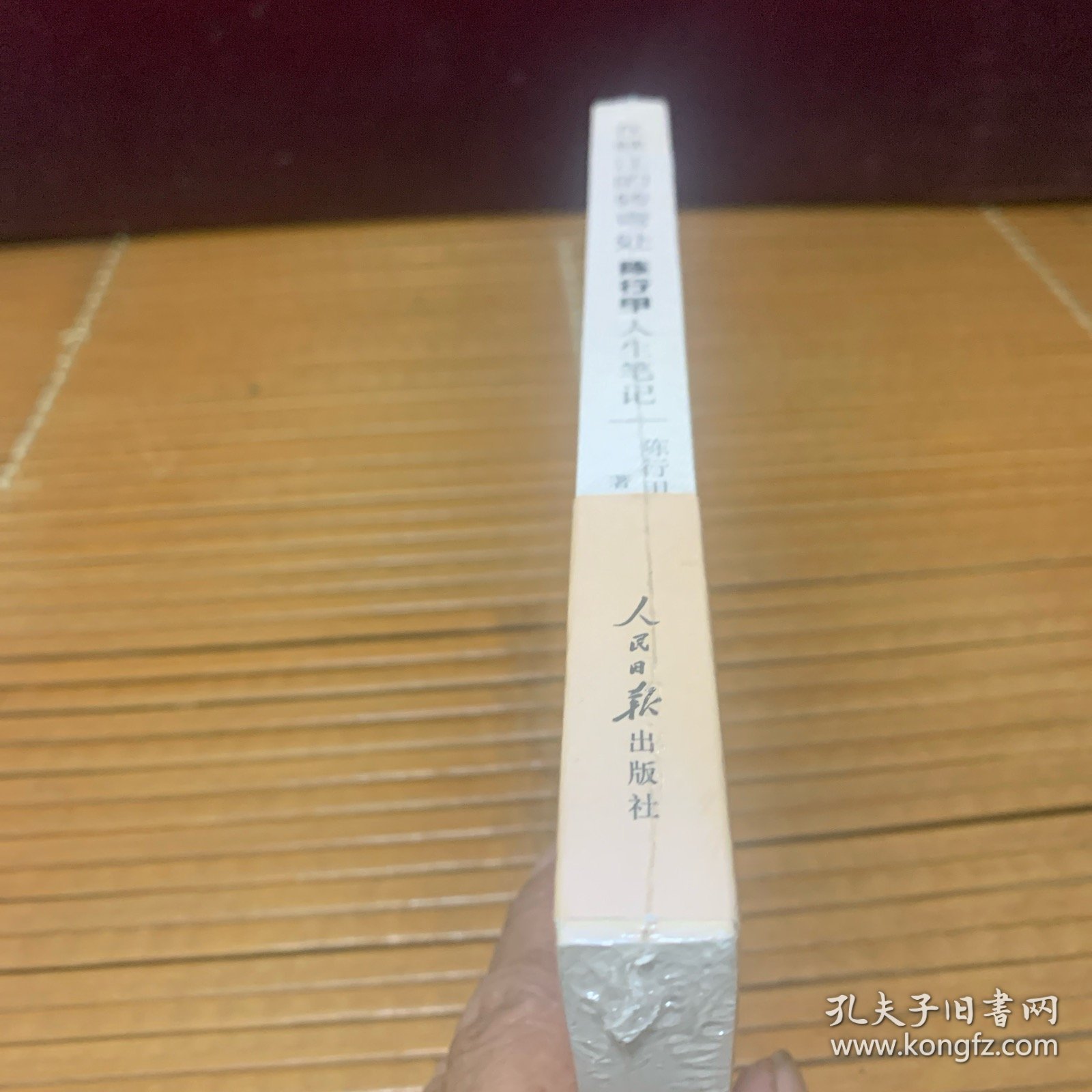 在峡江的转弯处：陈行甲人生笔记