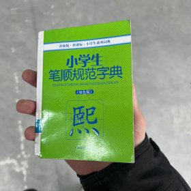 小学生笔顺规范字典