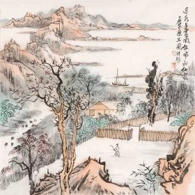 陈玉圃山水画2