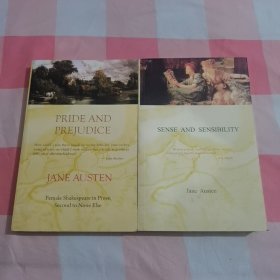 PRIDE AND PREJUDICE+sense and sensibility（2本合售）【内页干净】
