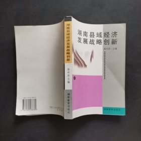 湖南县域经济发展战略创新