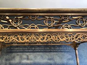 古董传世木器明清老家具清代海南黄花梨架子床