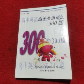 新世纪中学英语学习方略及训练丛书：高中英语语法300题（第2版）