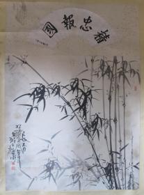 周楚清画，丁浩书法合作