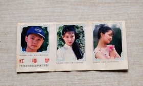 红楼梦（电视连续剧红楼梦演员剪影）拉页
