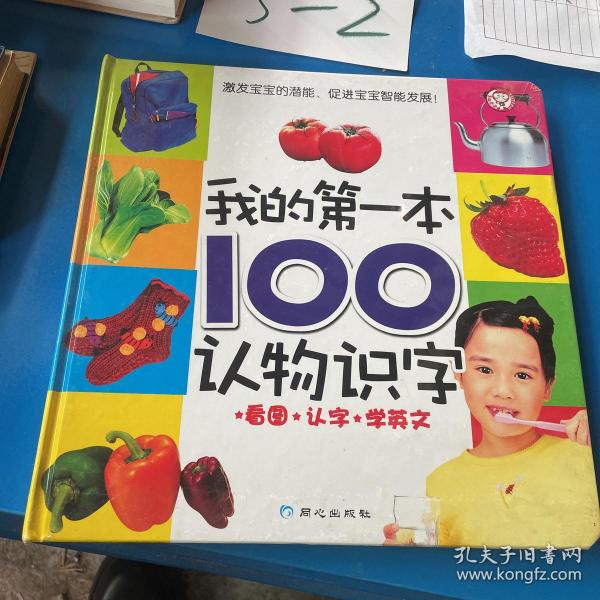 我的第一本100认物识字：看图、认字、学英文