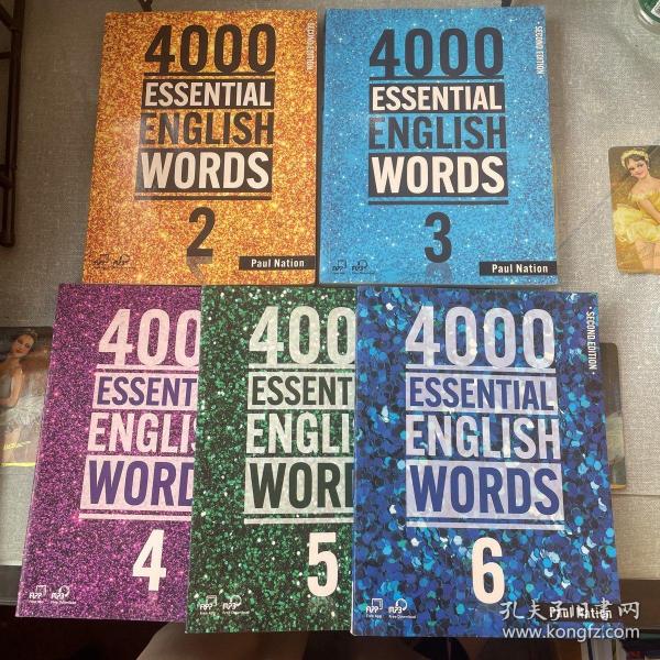 4000 Essential English Words(5册合售）