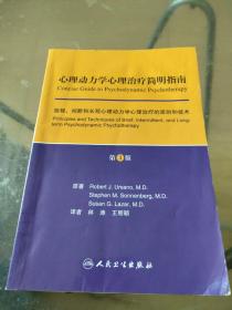 心理动力学心理治疗简明指南：短程、间断和长程心理动力学心理治疗的原则和技术