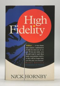 尼克·霍恩比《失戀排行榜》 High Fidelity by Nick Hornby （英國文學(xué)）英文原版書