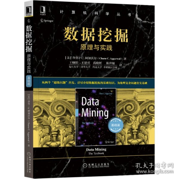 数据挖掘(原理与实践基础篇)/计算机科学丛书