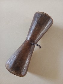 老纺线锤 长18 老包浆有干裂