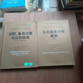 公共政策分析案例（第二版）+议程、备选方案与公共政策（第二版·中文修订版