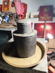 588.清代老茶店锡茶叶罐