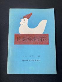 肉雞快速飼養(yǎng)  私藏品好！內(nèi)干凈！  作者簽贈(zèng)