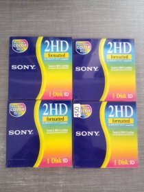 450软盘：Sony 2hd formatted 未拆封