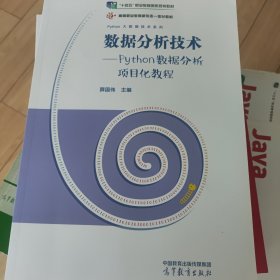 数据分析技术：Python数据分析项目化教程