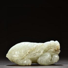 和田玉龙龟摆件