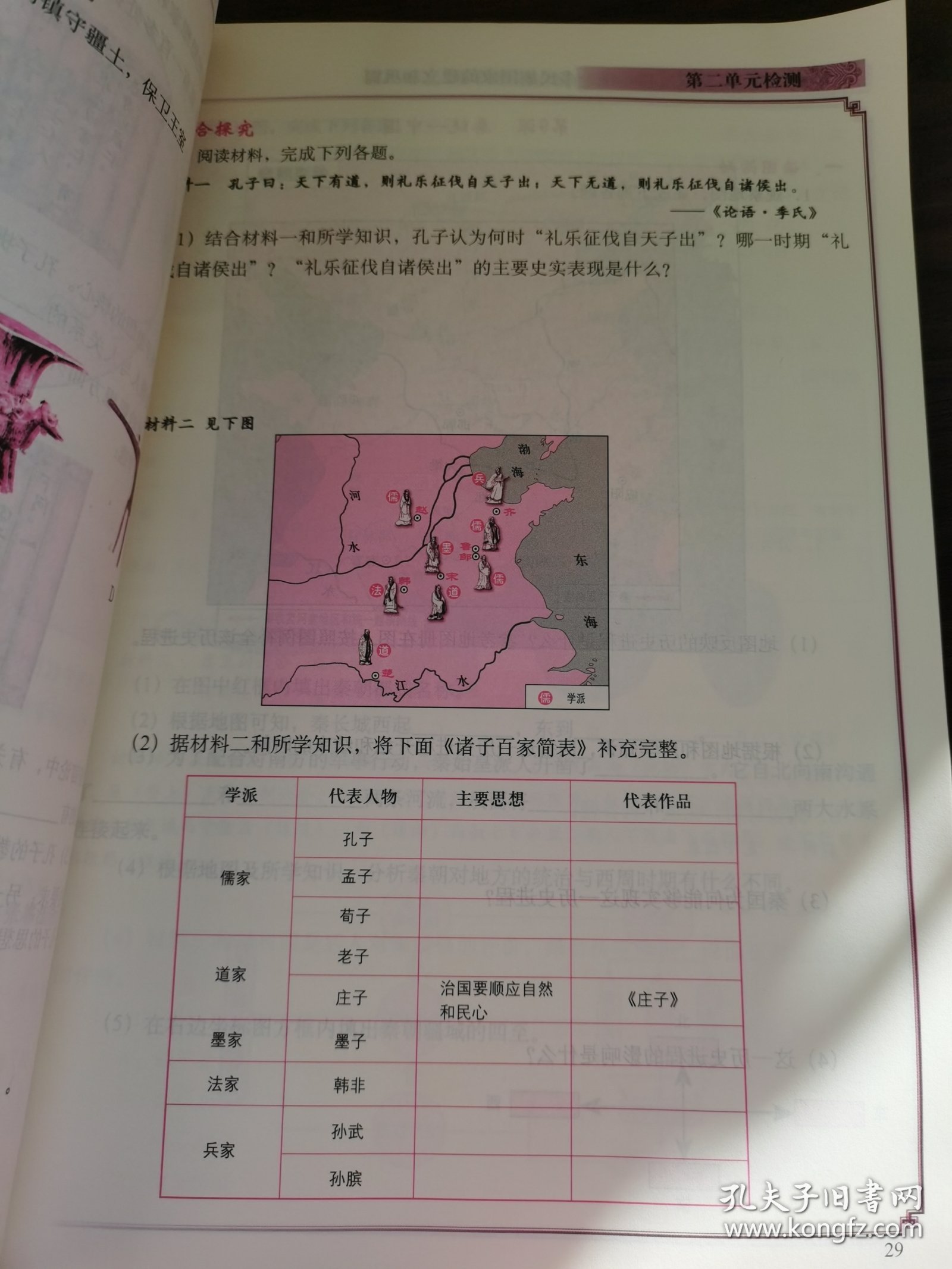 中国历史填充图册