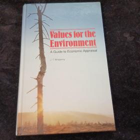 Values for the  EnvironmentA Guide to Economic Appraisal环境价值观经济评估指南