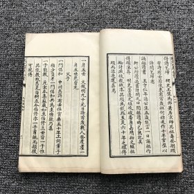 民国商务印书馆影“文渊阁”本钦定四库全书之，“四库全书珍本初集子部杂家类《元明事类钞》”，第9册卷14人伦门2、卷15人品门1，一册（原套有2函24册40卷）