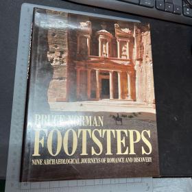 美国发货 布鲁斯诺曼 全球九个历史建筑的浪漫发现之旅Bruce Norman Footsteps: nine archaeological journeys of romance and discovery